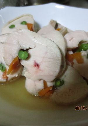 鳥胸肉ロール巻-レシピのメイン写真