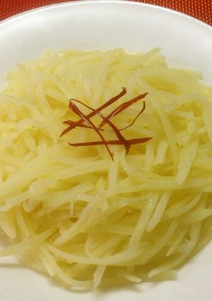 じゃがいも千切り炒め(土豆丝)-レシピのメイン写真