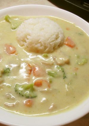 アメリカでチキンクリームシチュー-レシピのメイン写真