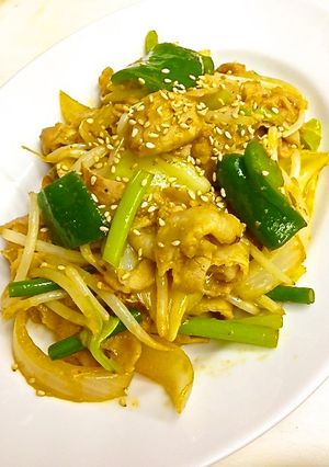 豚肉とシャキシャキ道産野菜ピリ辛味噌炒め-レシピのメイン写真