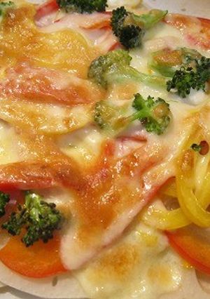 中華味お野菜だけピザ-レシピのメイン写真