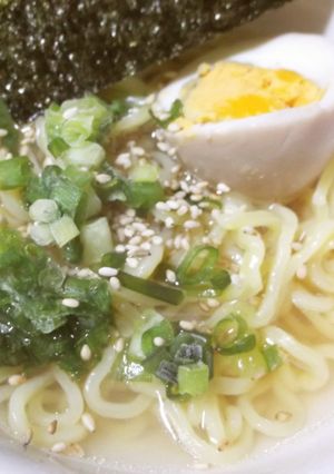 お家で簡単塩ラーメン★-レシピのメイン写真