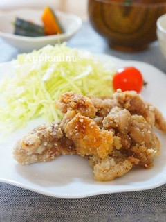 豚小間肉の竜田揚げカレー風味-レシピのメイン写真