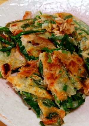 みんなでワイワイ食べよう♪ツナちぢみ-レシピのメイン写真