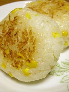 とうもろこしの焼きおにぎり-レシピのメイン写真