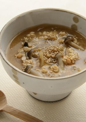 ごま納豆汁-レシピのメイン写真