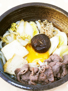 すき焼きうどん-レシピのメイン写真
