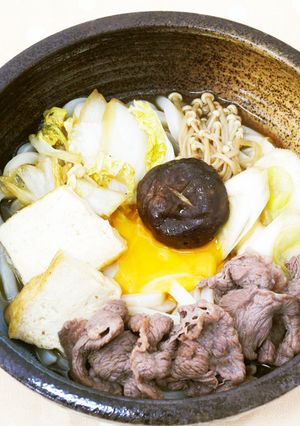 すき焼きうどん-レシピのメイン写真