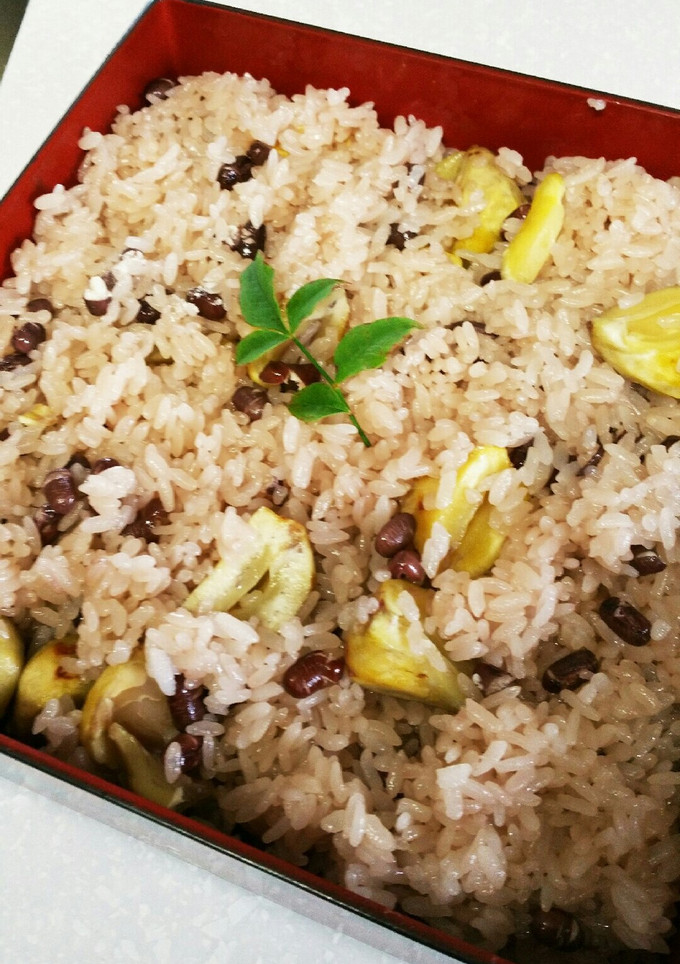 宇和島ばあちゃんの甘い栗入り赤飯-レシピのメイン写真