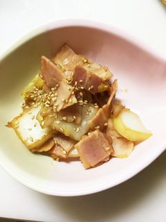 余った白菜で!ベーコンと白菜の旨煮-レシピのメイン写真