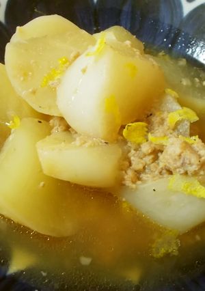 心にしみる♡柔らか大根とひき肉の簡単煮物-レシピのメイン写真