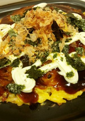 フワフワもっちりなお好み焼きチーズ入り-レシピのメイン写真