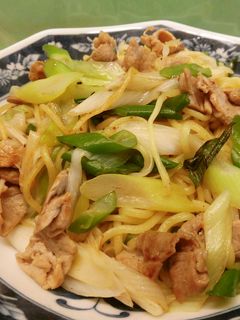 創味シャンタンで!ねぎ塩焼きそば♪-レシピのメイン写真