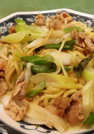 創味シャンタンで！ねぎ塩焼きそば♪-レシピのメイン写真