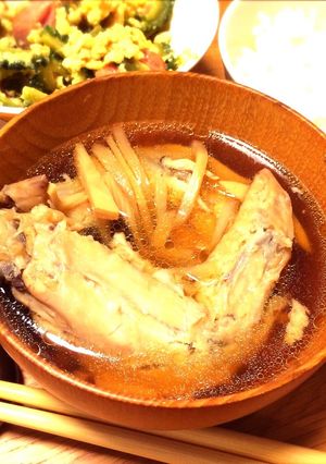 手羽先とたけのこのコラーゲンスープ♡-レシピのメイン写真