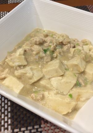 ホワイト麻婆豆腐（創味シャンタンDX)-レシピのメイン写真