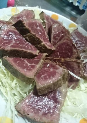 材料３つだけ！！牛のたたき-レシピのメイン写真