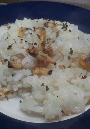 炊飯器で！アサリのむき身のバターライス-レシピのメイン写真