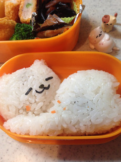 キャラ弁 ねこあつめ まんぞくさん-レシピのメイン写真