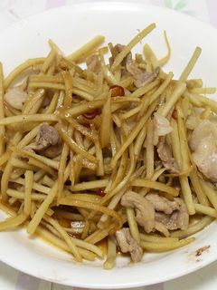 豚肉と牛蒡のキンピラ-レシピのメイン写真