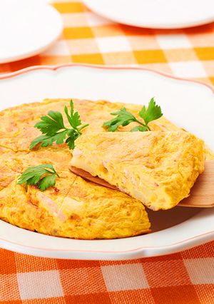 ココナッツポテトオムレツ-レシピのメイン写真