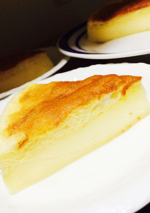マジックケーキ♪勝手に三層になるんだよ〜-レシピのメイン写真