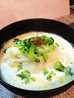 大根大量消費!とろとろの豆乳スープ-レシピのメイン写真