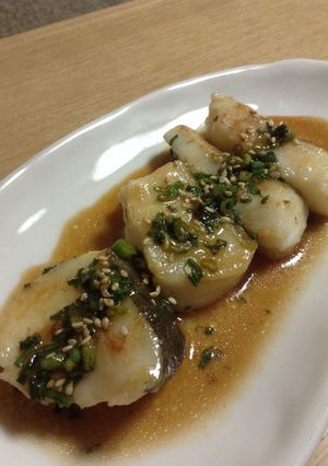 甘塩タラのチヂミタレ焼き-レシピのメイン写真