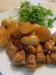 新じゃがと鶏肉の煮物-レシピのメイン写真