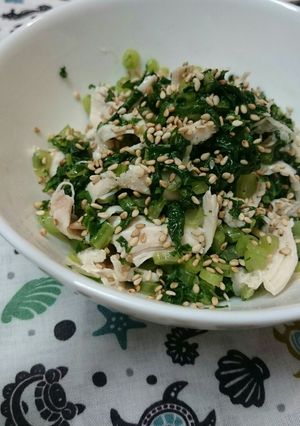 大根菜とササミの常備菜-レシピのメイン写真