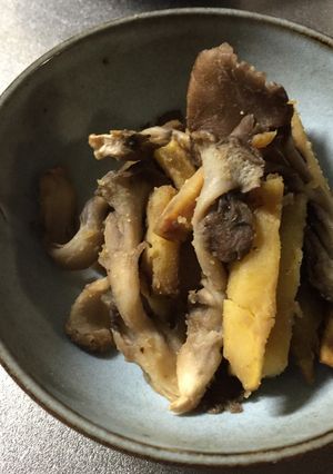 さつまいもと舞茸のバター炒め-レシピのメイン写真