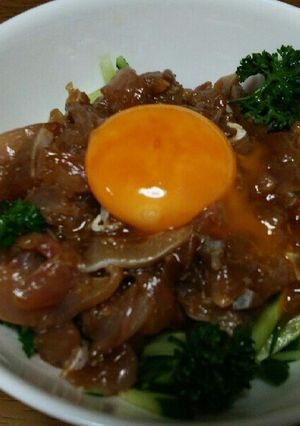 ぶりユッケ-レシピのメイン写真