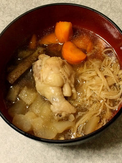 冷蔵庫の掃除!ホッコリ温まる汁(スープ)-レシピのメイン写真