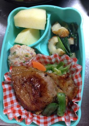 給食覚書★いかバーグ-レシピのメイン写真