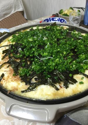 ホットプレートで！山芋豆腐ステーキ♪-レシピのメイン写真