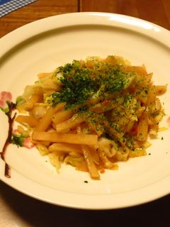 桜えびのポテトキャベツ炒め-レシピのメイン写真