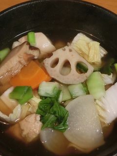 今夜のお雑煮-レシピのメイン写真