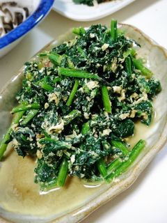 創味シャンタン ホウレン草炒め-レシピのメイン写真