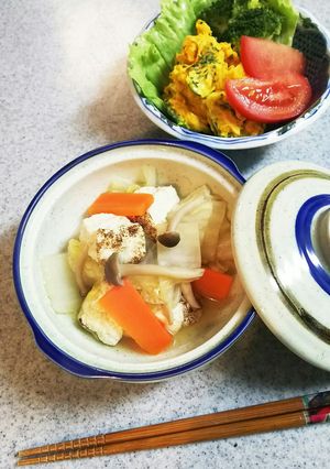 ほっこり♡白菜と焼豆腐の煮物-レシピのメイン写真