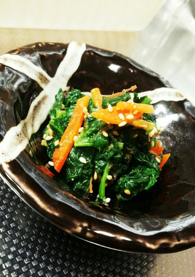 風味豊か♪ほうれん草のゴマ和え☆-レシピのメイン写真
