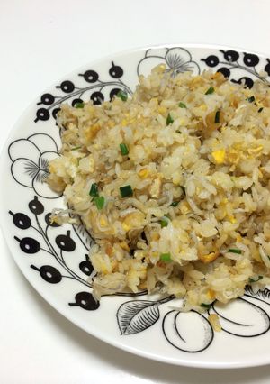 シャンタン 卵とじゃこのチャーハン-レシピのメイン写真