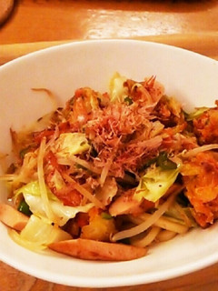 惣菜かき揚げで★ボリューム焼きうどん-レシピのメイン写真