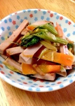 めっちゃ簡単‼︎セロリの炒め物☆-レシピのメイン写真