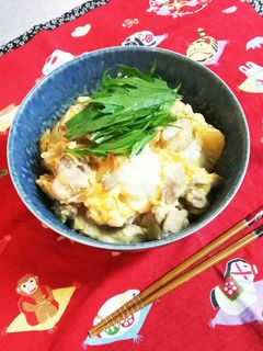 我が家のつゆだく♪親子丼-レシピのメイン写真