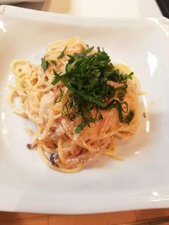 明太子クリームスパゲティ-レシピのメイン写真