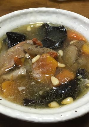 生姜たっぷり参鶏湯風スープ-レシピのメイン写真