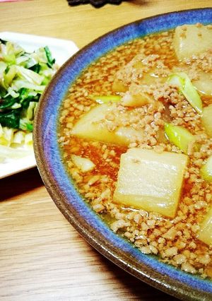 圧力鍋で簡単☆大根のそぼろ煮-レシピのメイン写真