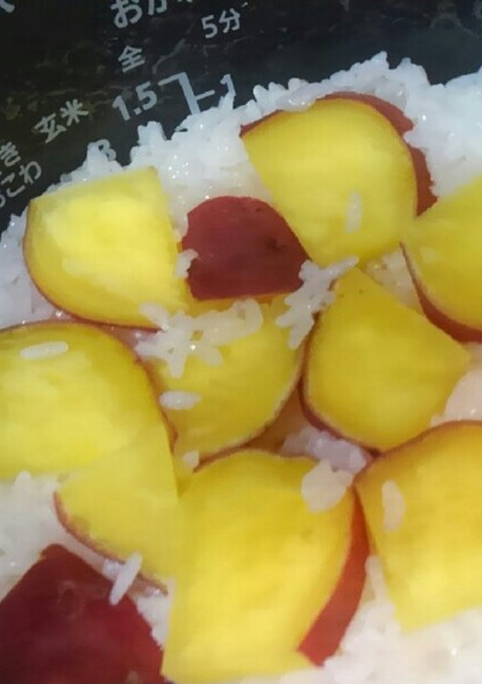さつまいも＊ご飯を炊くついでにもう一品-レシピのメイン写真