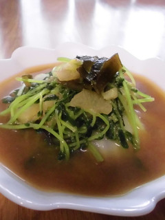 大根と豆苗の和風煮-レシピのメイン写真