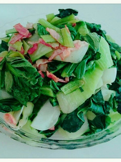 創味シャンタンdeチンゲン菜炒め-レシピのメイン写真
